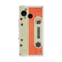プレミアムスクエアケース with SnapMag［ RETORO CASSETTE TAPE - Opacity White ］