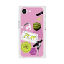 プレミアムスクエアケース with SnapMag［ Playful sticker - Dusty Pink ］