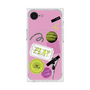 プレミアムスクエアケース with SnapMag［ Playful sticker - Dusty Pink ］