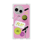 プレミアムスクエアケース with SnapMag［ Playful sticker - Dusty Pink ］