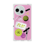 プレミアムスクエアケース with SnapMag［ Playful sticker - Dusty Pink ］