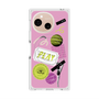 プレミアムスクエアケース with SnapMag［ Playful sticker - Dusty Pink ］