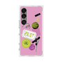 プレミアムスクエアケース with SnapMag［ Playful sticker - Dusty Pink ］