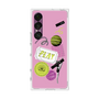 プレミアムスクエアケース with SnapMag［ Playful sticker - Dusty Pink ］