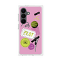 プレミアムスクエアケース with SnapMag［ Playful sticker - Dusty Pink ］