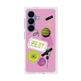 プレミアムスクエアケース with SnapMag［ Playful sticker - Dusty Pink ］