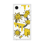 プレミアムスクエアケース with SnapMag［ PAINTING SMILE Yellow ］