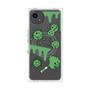 プレミアムスクエアケース with SnapMag［ PAINTING SMILE Green ］