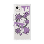 プレミアムスクエアケース with SnapMag［ PAINTING SMILE Purple ］