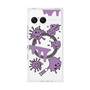 プレミアムスクエアケース with SnapMag［ PAINTING SMILE Purple ］