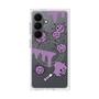 プレミアムスクエアケース with SnapMag［ PAINTING SMILE Purple ］