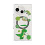 プレミアムスクエアケース with SnapMag［ DRAWING PAPER Green ］