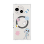 プレミアムスクエアケース with SnapMag［ DRAWING PAPER White ］