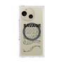 プレミアムスクエアケース with SnapMag［ SAVAGE Black ］