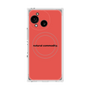 プレミアムスクエアケース with SnapMag［ NATURAL COMMODITY Red ］