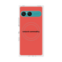 プレミアムスクエアケース with SnapMag［ NATURAL COMMODITY Red ］