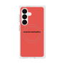 プレミアムスクエアケース with SnapMag［ NATURAL COMMODITY Red ］