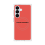 プレミアムスクエアケース with SnapMag［ NATURAL COMMODITY Red ］