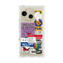 プレミアムスクエアケース with SnapMag［ Demon Friends Sticker .3 ］