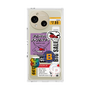 プレミアムスクエアケース with SnapMag［ Demon Friends Sticker .4 ］