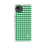 プレミアムスクエアケース with SnapMag［ Checkered Green - ギンガムチェック グリーン ］