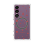 プレミアムスクエアケース with SnapMag［ Dippin dots Red - ディッピンドッツ レッド ］