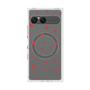 プレミアムスクエアケース with SnapMag［ Dippin dots Red - ディッピンドッツ レッド ］