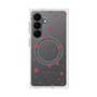 プレミアムスクエアケース with SnapMag［ Dippin dots Red - ディッピンドッツ レッド ］