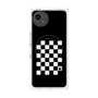 プレミアムスクエアケース with SnapMag［ Racing checkered flag - レーシングチェッカーフラッグ ］