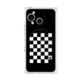 プレミアムスクエアケース with SnapMag［ Racing checkered flag - レーシングチェッカーフラッグ ］