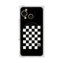プレミアムスクエアケース with SnapMag［ Racing checkered flag - レーシングチェッカーフラッグ ］