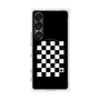 プレミアムスクエアケース with SnapMag［ Racing checkered flag - レーシングチェッカーフラッグ ］