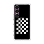 プレミアムスクエアケース with SnapMag［ Racing checkered flag - レーシングチェッカーフラッグ ］