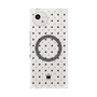プレミアムスクエアケース with SnapMag［ CASEPLAY Crown dots Black - ケースプレイ・クラウン・ドッツ ブラック ］