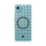 プレミアムスクエアケース with SnapMag［ CASEPLAY Crown dots Black - ケースプレイ・クラウン・ドッツ ブラック ］