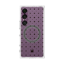 プレミアムスクエアケース with SnapMag［ CASEPLAY Crown dots Black - ケースプレイ・クラウン・ドッツ ブラック ］