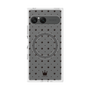 プレミアムスクエアケース with SnapMag［ CASEPLAY Crown dots Black - ケースプレイ・クラウン・ドッツ ブラック ］