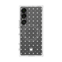 プレミアムスクエアケース with SnapMag［ CASEPLAY Crown dots White - ケースプレイ・クラウン・ドッツ ホワイト ］