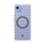 プレミアムスクエアケース with SnapMag［ CASEPLAY Crown dots Red - ケースプレイ・クラウン・ドッツ レッド ］