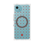 プレミアムスクエアケース with SnapMag［ CASEPLAY Crown dots Red - ケースプレイ・クラウン・ドッツ レッド ］
