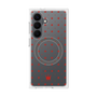プレミアムスクエアケース with SnapMag［ CASEPLAY Crown dots Red - ケースプレイ・クラウン・ドッツ レッド ］