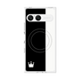 プレミアムスクエアケース with SnapMag［ CASEPLAY Bi-Colors Black & White - ケースプレイ・バイカラー ブラック＆ホワイト ］