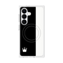 プレミアムスクエアケース with SnapMag［ CASEPLAY Bi-Colors Black & White - ケースプレイ・バイカラー ブラック＆ホワイト ］