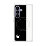 プレミアムスクエアケース with SnapMag［ CASEPLAY Bi-Colors Black & White - ケースプレイ・バイカラー ブラック＆ホワイト ］