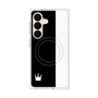 プレミアムスクエアケース with SnapMag［ CASEPLAY Bi-Colors Black & White - ケースプレイ・バイカラー ブラック＆ホワイト ］