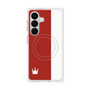 プレミアムスクエアケース with SnapMag［ CASEPLAY Bi-Colors Red & White - ケースプレイ・バイカラー レッド＆ホワイト ］