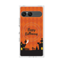 プレミアムスクエアケース with SnapMag［ Halloween World - Orange ］