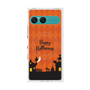 プレミアムスクエアケース with SnapMag［ Halloween World - Orange ］