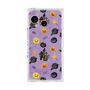 プレミアムスクエアケース with SnapMag［ Halloween Party - Purple ］