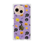 プレミアムスクエアケース with SnapMag［ Halloween Party - Purple ］